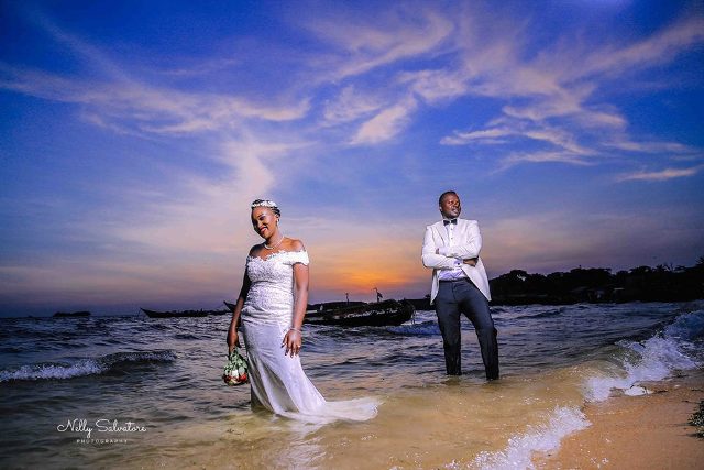 Francis and Dona at their post wedding photo shoot