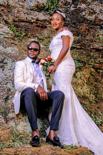 Francis and Dona at their post wedding photo shoot