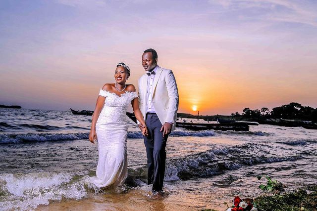 Francis and Dona at their post wedding photo shoot