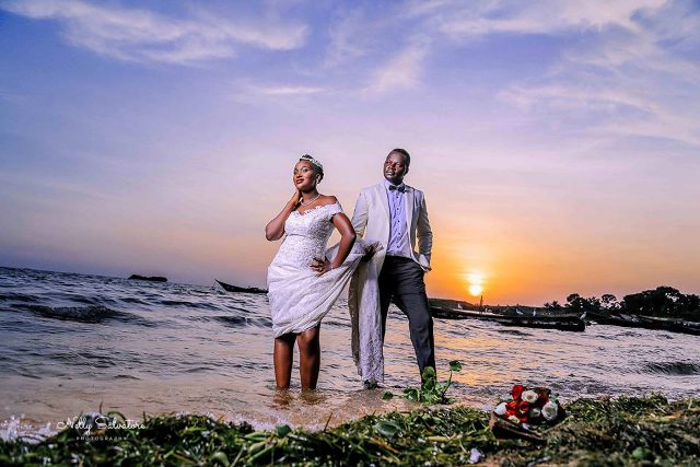Francis and Dona at their post wedding photo shoot