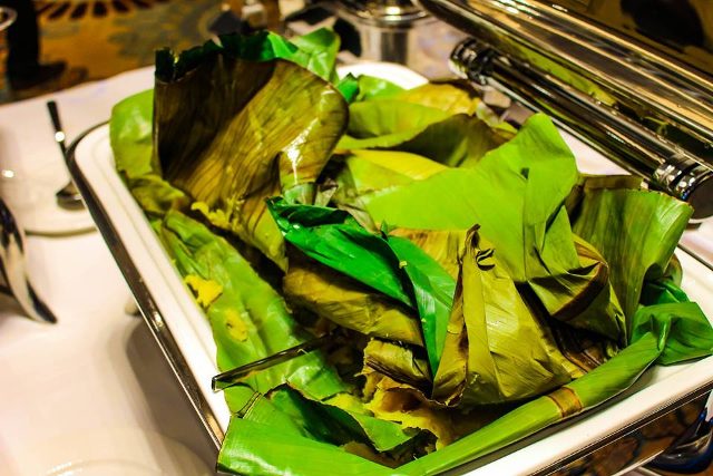 Traditional food cooked at Pearl of Africa Hotel
