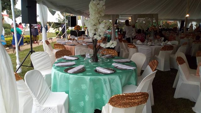 Wedding centerpiece Decoration by Crystal Events