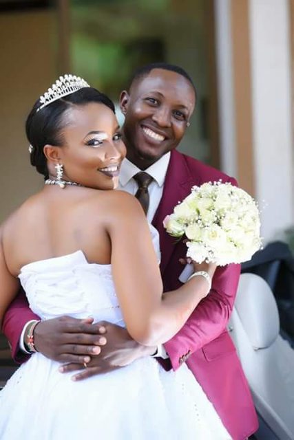 Bride and groom wedding shots powered Ksan Events