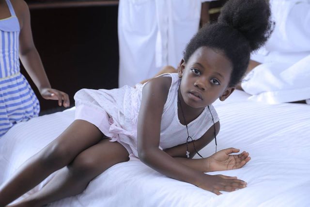 A flower girl to be; photo by Ksan Events