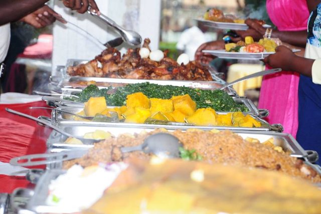 Catering services with Ksan Events