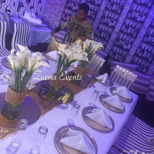 Zuena Kirema's Personal Touch to Event Decor