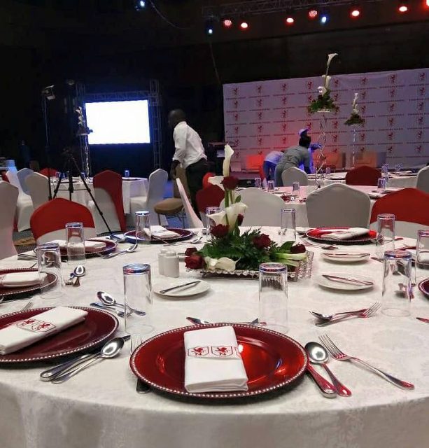 Deep Red Decor by Viable Options