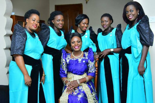 Beautiful Bridal Gomesi from Kushona