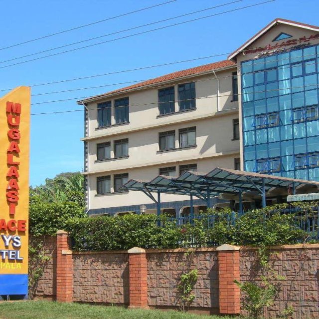 Road side of Ivys Hotel Kampala