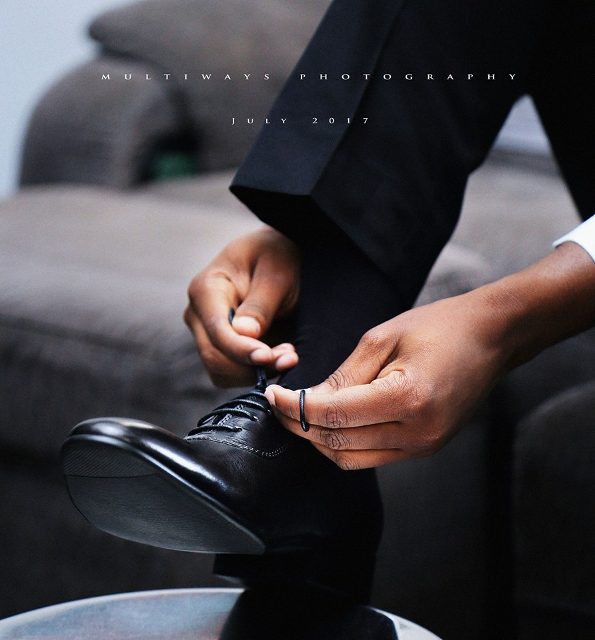 Allan ties his shoelaces, shots powered by MultiWays Photography
