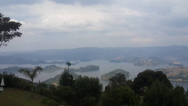A view of Lake Bunyonyi in South Western Uganda