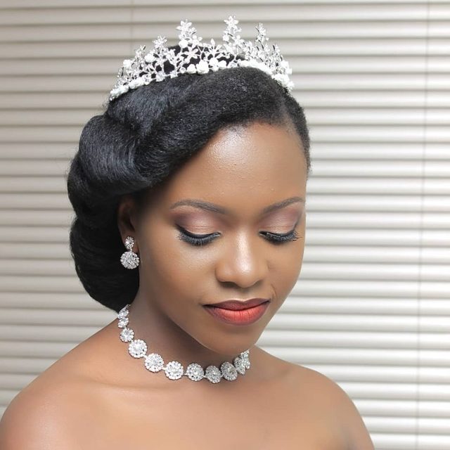Tina's Bridal look