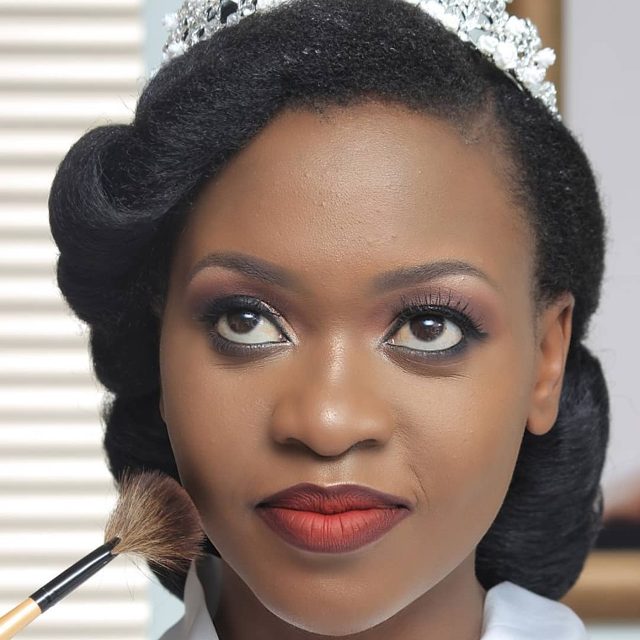 Tina's Bridal look