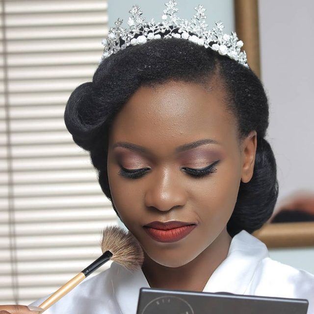 Tina's Bridal look