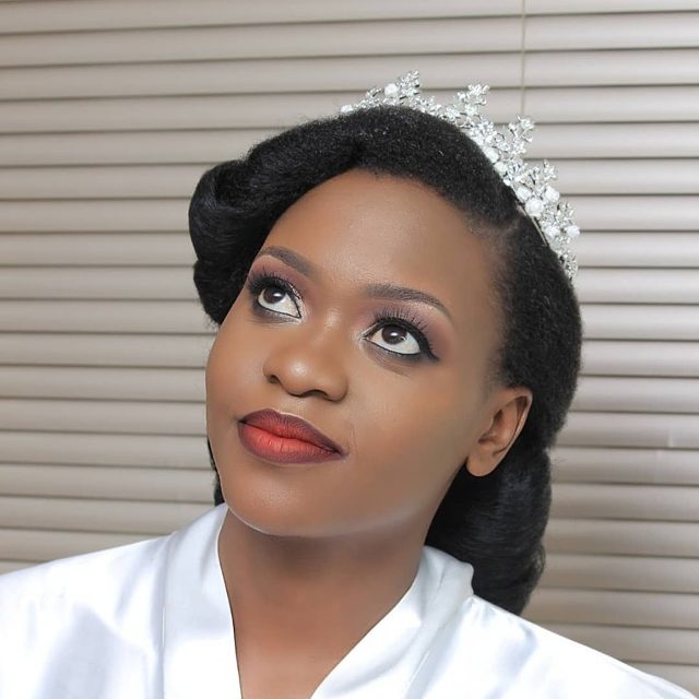 Tina's Bridal look