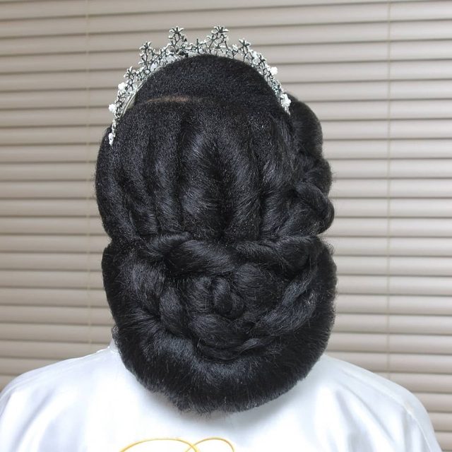 Tina's Bridal look
