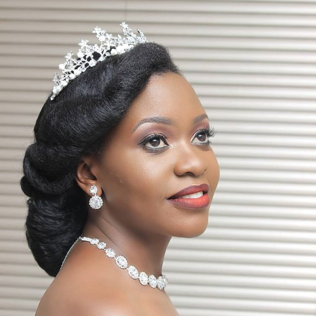 Tina's Bridal look