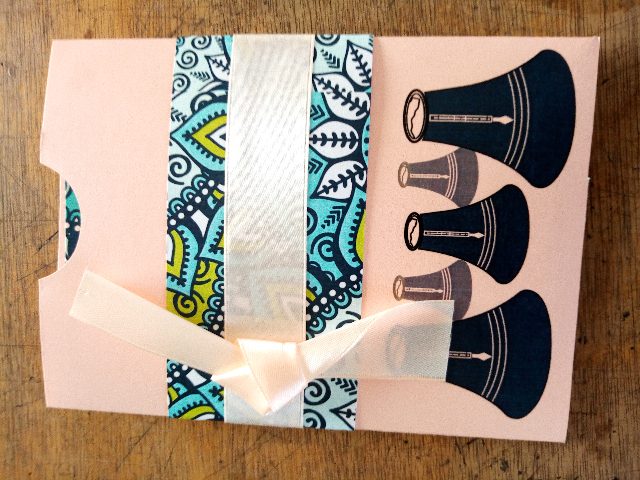 Traditional wedding invitation cards