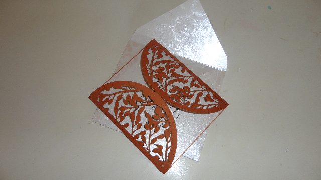 Traditional wedding invitation cards