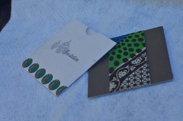 Traditional wedding invitation cards
