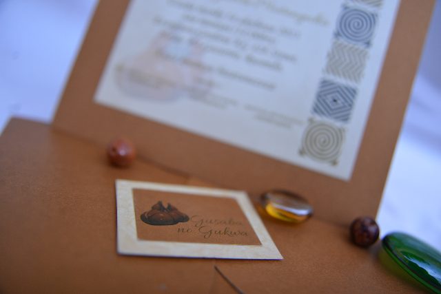 Traditional wedding invitation cards