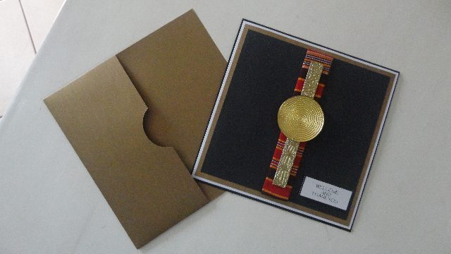 Traditional wedding invitation cards