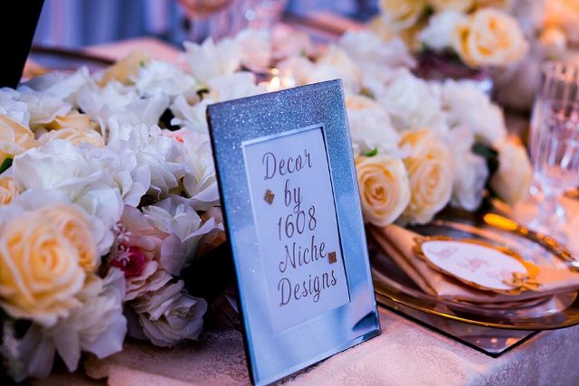 Coral + Gold + White Baby Shower