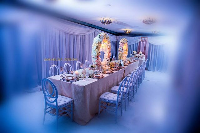 Coral + Gold + White Baby Shower