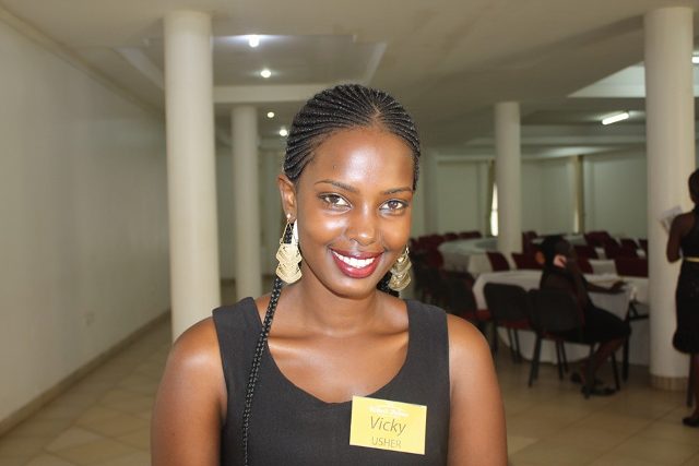 Vicky, a member of Usher's Palace