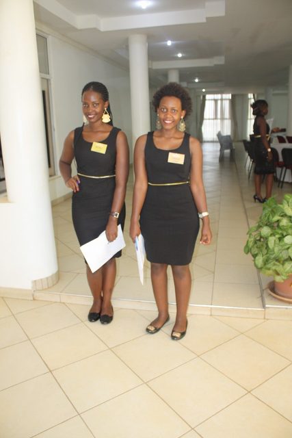 Beautiful girls in black dresses, Usher's Palace