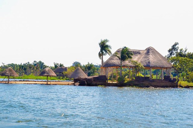 Beautiful waters of One Love Beach Busabala