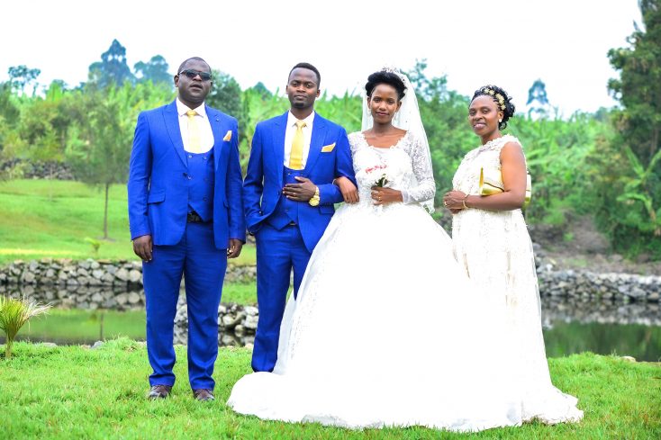 Andrew weds Joan in Kisoro via mikolo.com